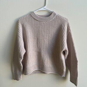 Women's Tan Crewneck Pullover Target - Size S